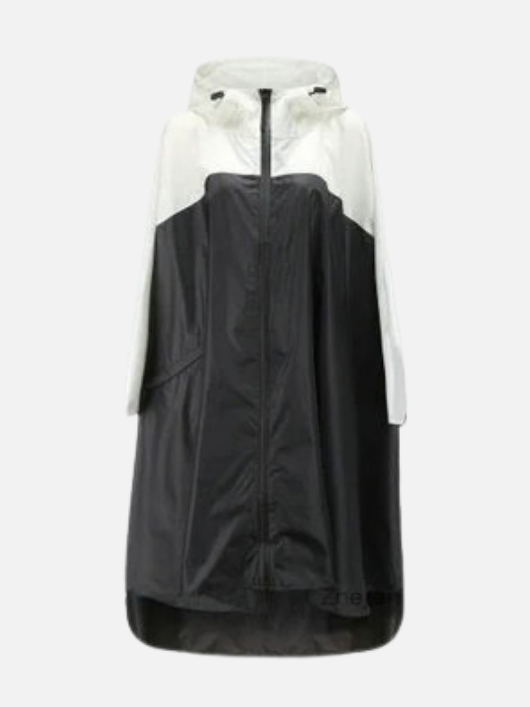 Poncho pluie bicolore