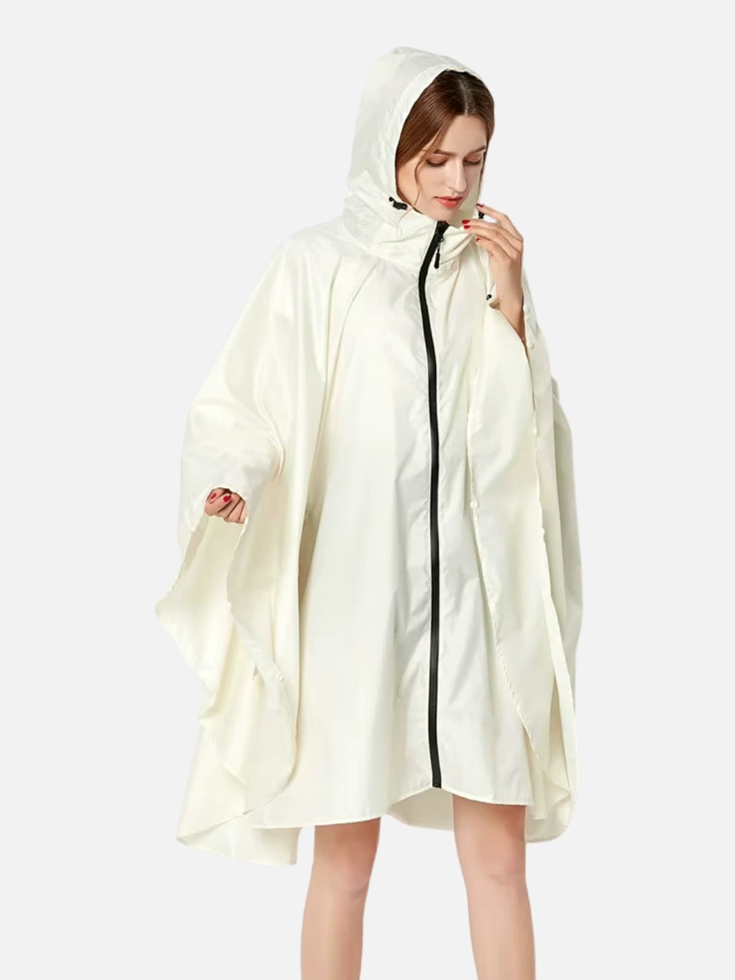 Poncho pluie unicolore