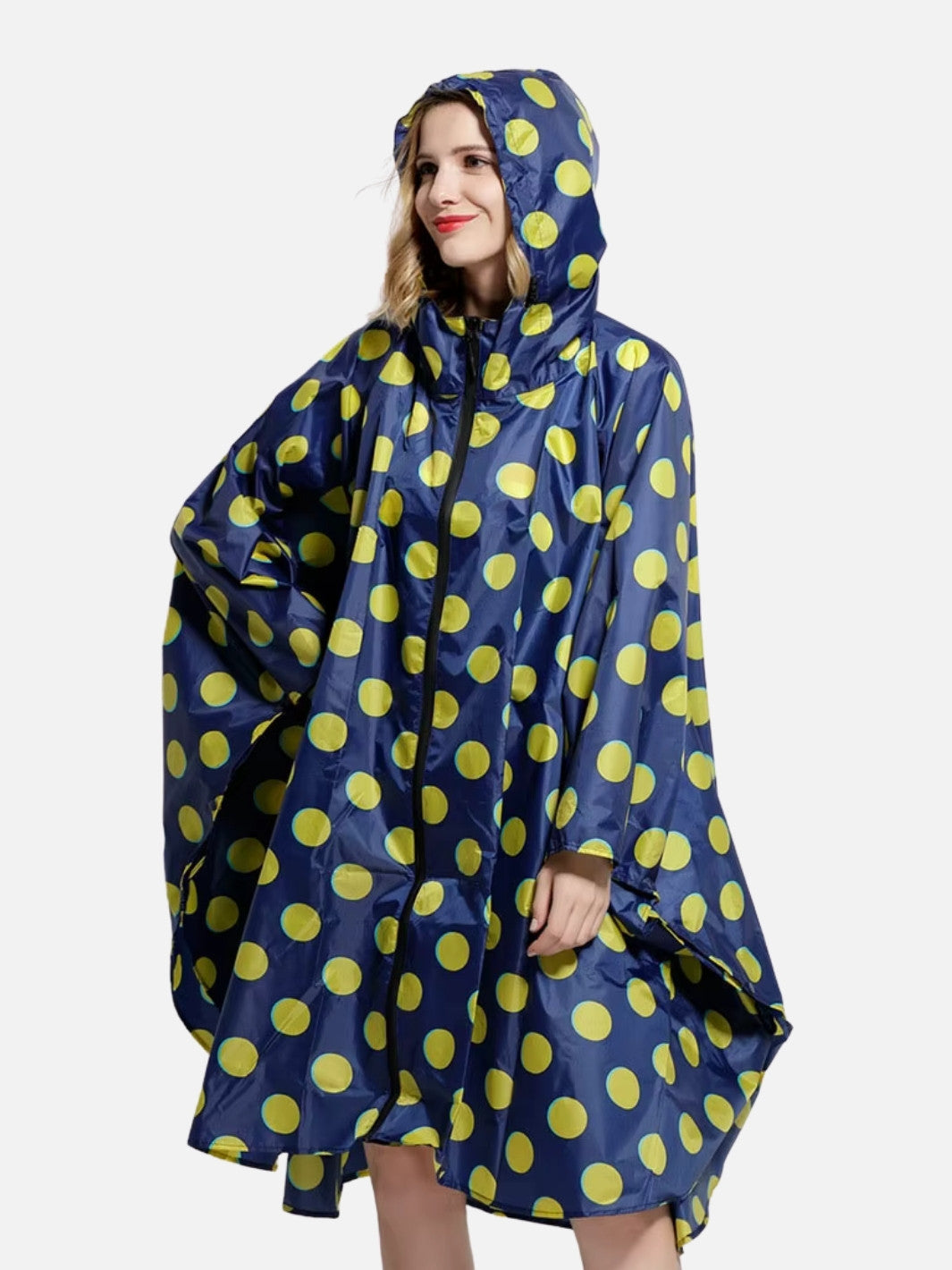 Poncho à poids pluie femme