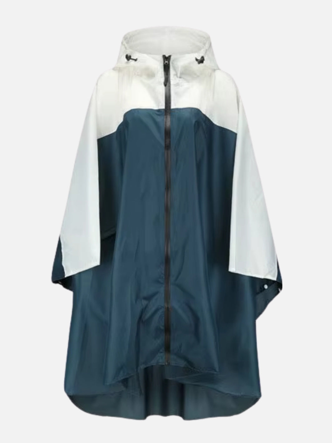 Poncho pluie bicolore