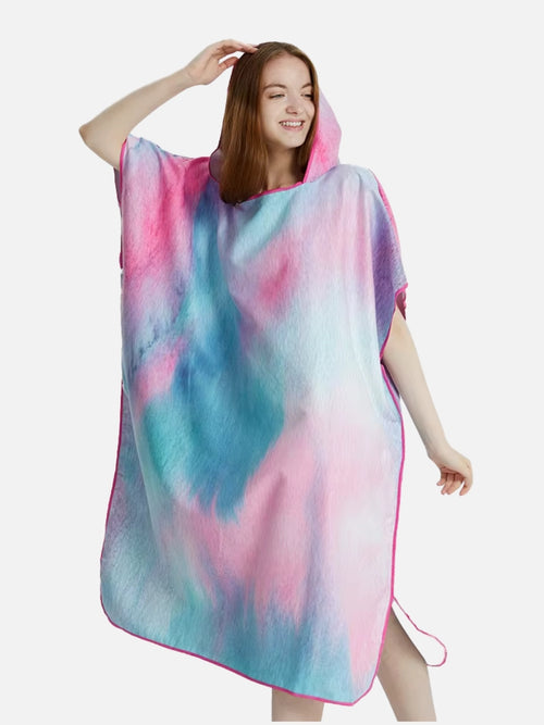 Poncho de bain surf ou plage pour se changer et se sécher pour adultes