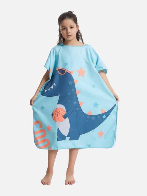 Poncho de bain et plage pour enfant