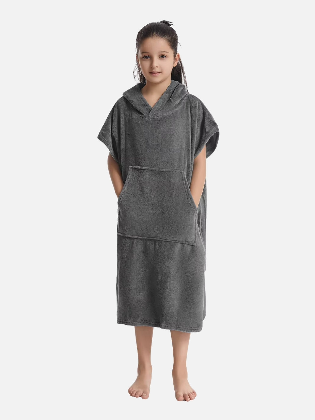 Poncho de plage pour se changer enfant 5-12 ans