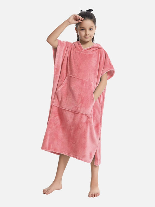 Poncho de plage pour se changer enfant 5-12 ans
